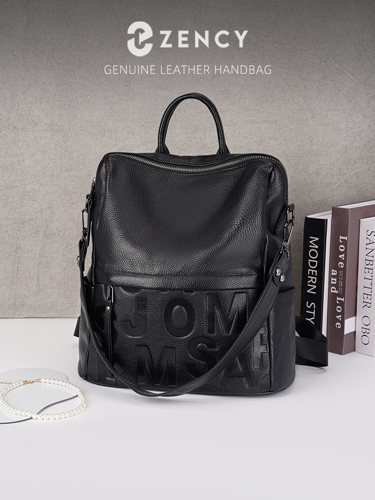 Fashion Backpack Women - حقيبة ظهر Zency Premium من الجلد