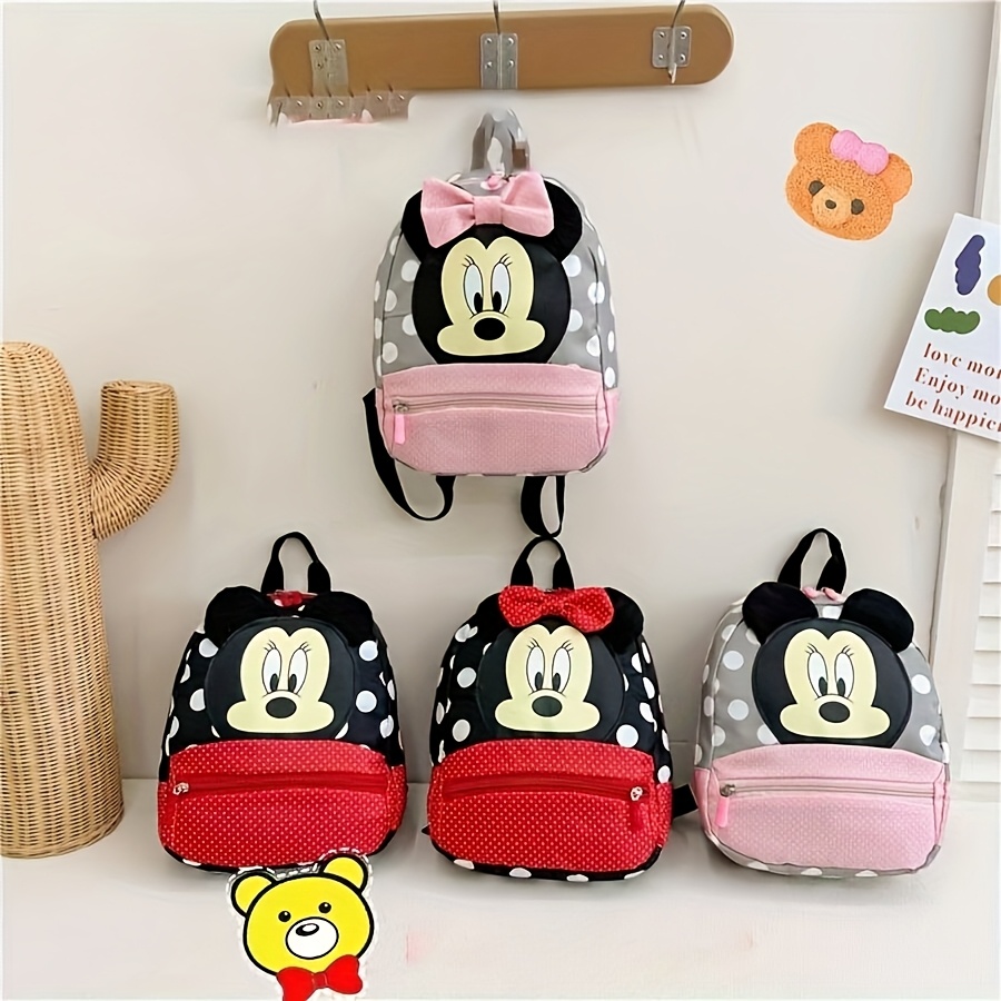Fashion Backpack Women - حقيبة ظهر ميسوكا بطبعة شخصية فأر