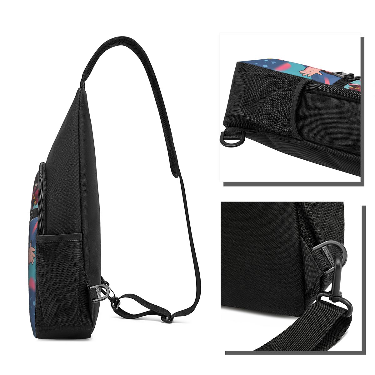 حقيبة صدرية للرجال من ستيفن يو - مراجعة Sling Backpack Shoulder وسعره