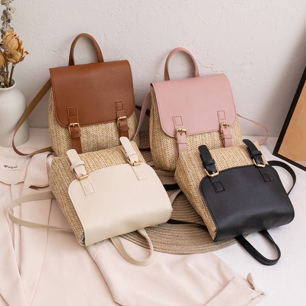 حقيبة ظهر عصرية من الجلد الصنا - مراجعة Leather Backpack Vintage وسعره