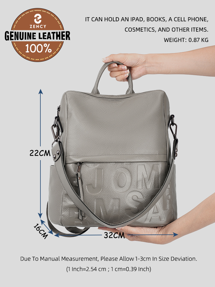 حقيبة ظهر Zency Premium من الج - مراجعة Fashion Backpack Women وسعره