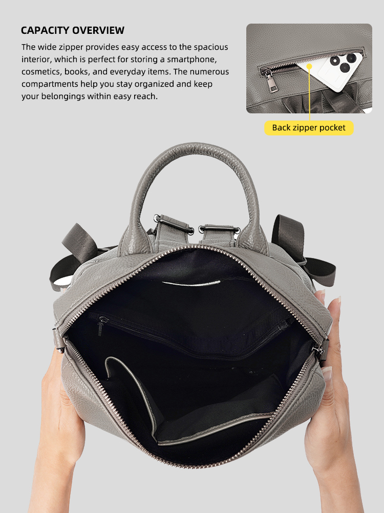 حقيبة ظهر Zency Premium من الج - مراجعة Fashion Backpack Women وسعره