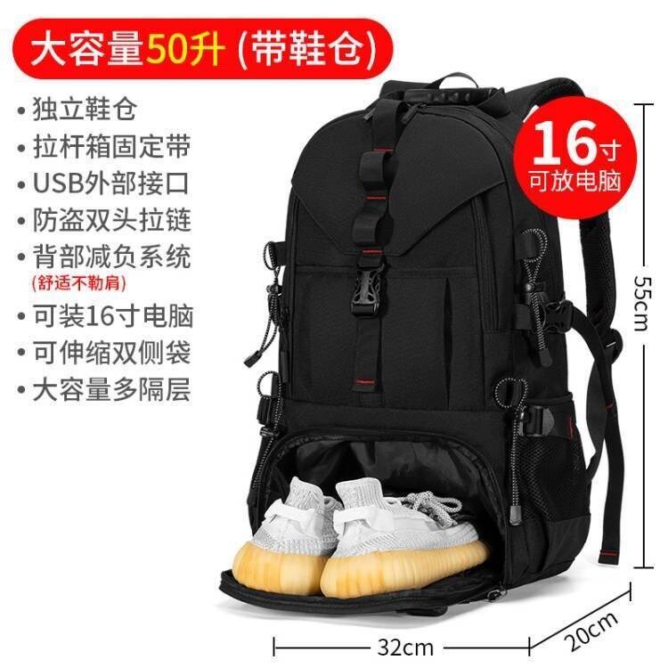 حقيبة ظهر رجالية جديدة ذات سعة - مراجعة Canvas Backpack Casual وسعره
