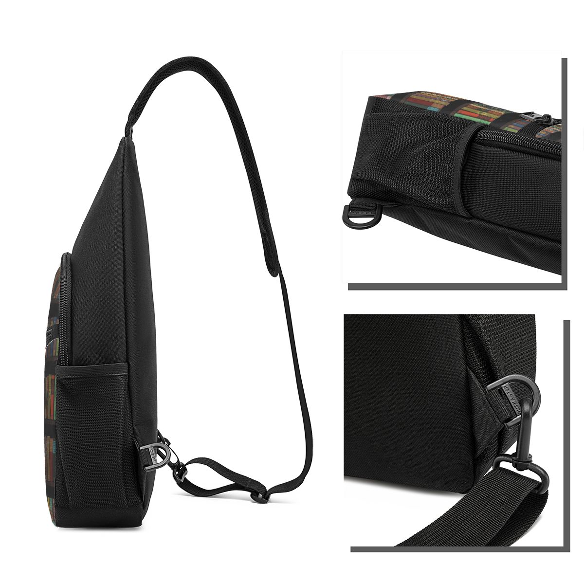 حقيبة صدر للرجال بتصميم مكتبي  - مراجعة Sling Backpack Shoulder وسعره