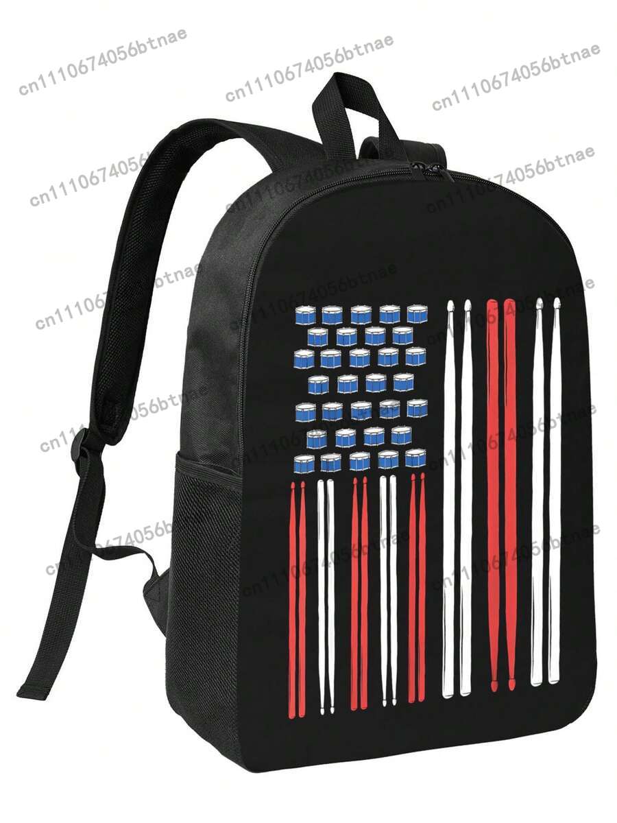 حقيبة ظهر سوداء للجنسين من Dru - مراجعة School Backpack Teen وسعره