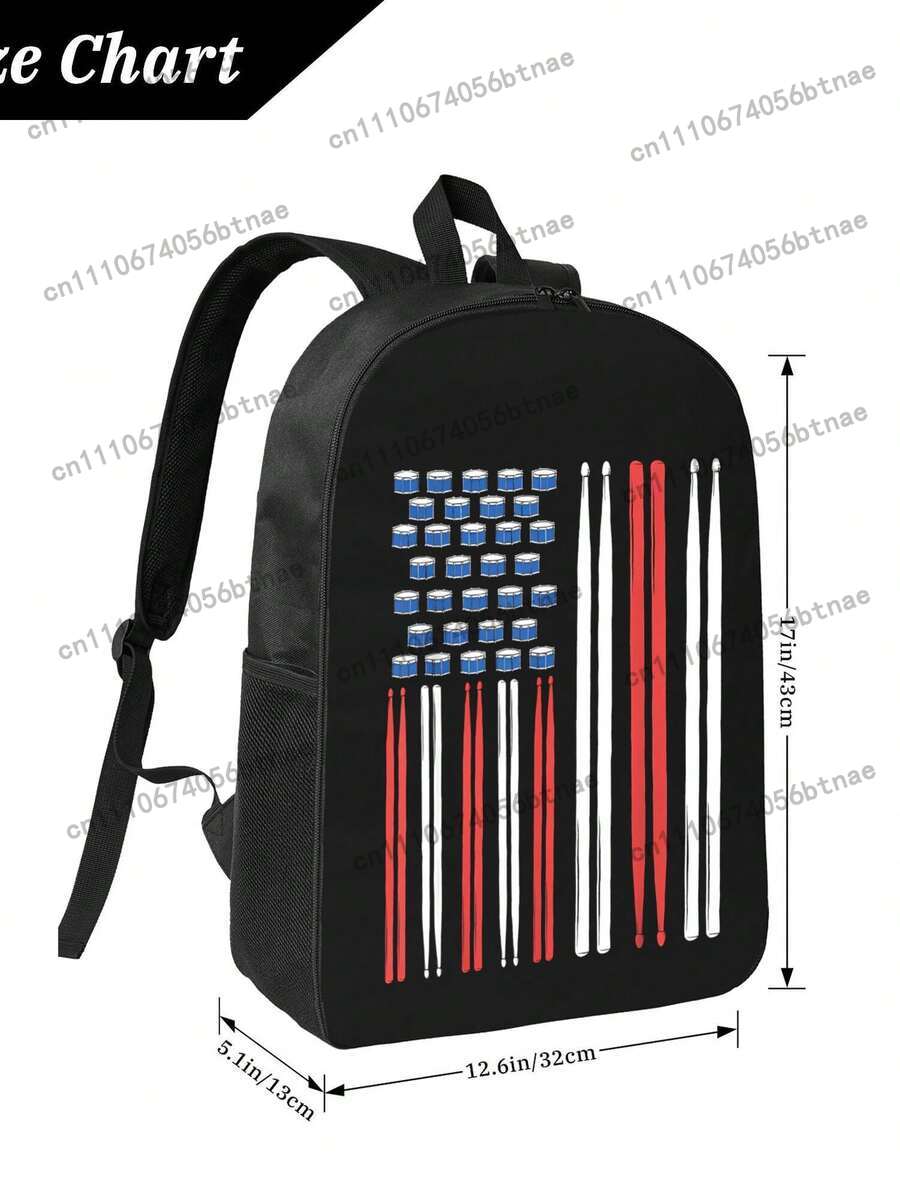 حقيبة ظهر سوداء للجنسين من Dru - مراجعة School Backpack Teen وسعره